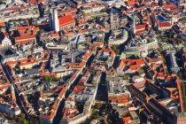 Germany, Bavaria, Munich, Aerial view of old town — Stock Photo