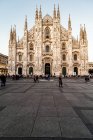 Italy, Milan, view to Milan Cathedral  during daytime — Stock Photo