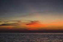 Thailand, Colorful sunset over Andaman Sea — Stock Photo