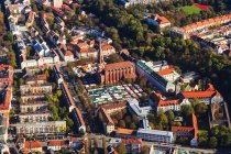 Aerial view of Auer Dult, Munich, Bavaria, Germany — Stock Photo