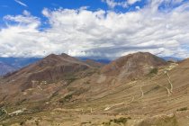 Peru, Cajamarca-Region, Celendin, Serpentinen in den Andenbergen — Stockfoto
