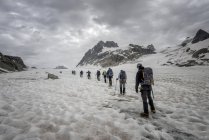 Швейцария, Пеннинские Альпы, Ледник Отемма — стоковое фото