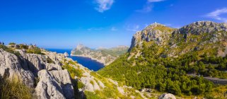 Испания, Майорка, Cap Formentor, Mirador des Colomer — стоковое фото