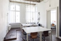 Interior do quarto vazio em um escritório moderno — Fotografia de Stock