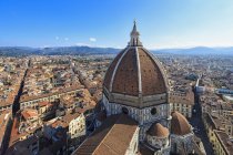 Italie, Toscane, Florence, Vue sur la cathédrale Santa Maria del Fiore — Photo de stock