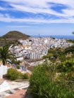Spain, Andalusia, Costa del Sol, View of Frigiliana  during daytime — Stock Photo