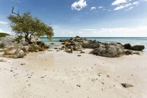 Messico, Quintana Roo, Tulum, Maya Beach durante il giorno — Foto stock