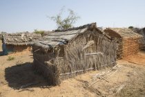 Africa, Madagascar, Straw huts — Stock Photo
