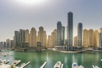 Emirati Arabi Uniti, Dubai, vista su Dubai Marina — Foto stock