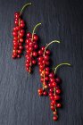 Groselhas vermelhas frescas — Fotografia de Stock