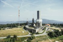 Alemanha, Hesse, Schmitten, Grosser Feldberg, vista aérea — Fotografia de Stock