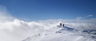 Scozia, Glencoe, Stob Dearg, alpinismo invernale — Foto stock