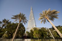 UAE, Dubai, view to Burj Khalifa during daytime — Stock Photo
