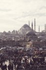 Turkey, Istanbul, Eminoenue, view to Rustem Pasha Mosque — Stock Photo