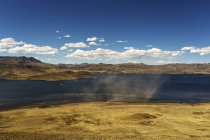 Blick auf Landschaft zwischen Arequipa und Titicacasee bei Tag, Bolivien — Stockfoto