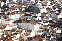 Portogallo, Nazare, Veduta della città vecchia durante il giorno — Foto stock