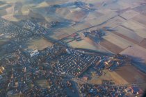 Deutschland, Bayern, Luftaufnahme von Siedlungen und Feldern — Stockfoto