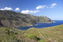 Grécia, Porto Kagio, paisagem costeira — Fotografia de Stock