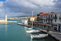 Греція, Крит, Ретімно, венеціанського порту — стокове фото