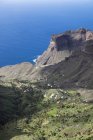 Spagna, Isole Canarie, veduta aerea di La Gomera — Foto stock