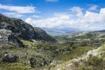 Greece, Crete, Overlook over the interior mountains during daytime — Stock Photo
