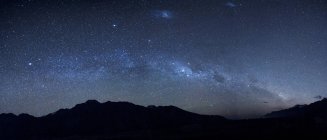 Nuova Zelanda, cielo stellato, latteria di notte — Foto stock