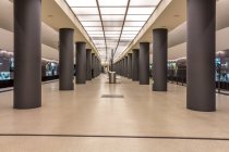 Germany, Berlin, modern architecture of  subway station Brandenburger Tor — Stock Photo