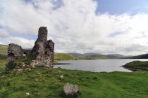 Regno Unito, Scozia, Highlands, vecchie rovine del castello — Foto stock
