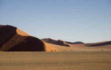 Африка, Намибия, Соссус-Влей, дюны пустыни на закате — стоковое фото