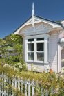 Nueva Zelanda, Bahía de Oro, Collingwood, antigua villa de estilo colonial - foto de stock