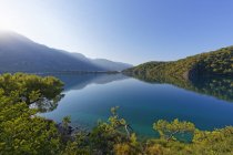 Turchia, Licia, Laguna Blu di Oeluedeniz — Foto stock