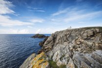 Reino Unido, Escócia, Farol em frente ao Mar do Norte — Fotografia de Stock