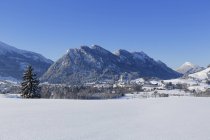 Деревня Оронтен, Фаллаль, Аллен, Швабия, Бавария, Германия — стоковое фото