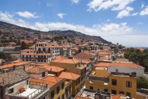 Portogallo, Funchal, Veduta delle case a Madeira — Foto stock