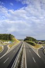 Alemania, Baviera, Coburgo, autopista - foto de stock