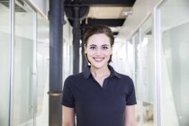 Young smiling woman — Stock Photo