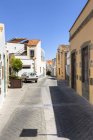 Spanien, Kanarische Inseln, Gran Canaria, Gasse in der Altstadt von agueimes — Stockfoto
