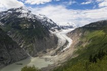 Grenzregion alaska-britische Kolumbia, Zunge und Lachsgletscher — Stockfoto