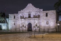 США, Техас, Сан-Антонио, Аламо, бывшая миссия и крепость — стоковое фото