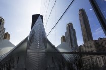 EUA, Nova Iorque, Manhattan, 9-11 Memorial durante o dia — Fotografia de Stock