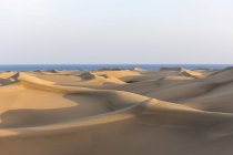 Spain, Canary Islands, Gran Canaria, Sand dunes of Maspalomas — Stock Photo