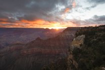 Grand Canyon National Park at sunrise, Arizona, USA — Stock Photo