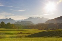 Deutschland, Bayern, Chiemgau, Samerberg bei Grainau tagsüber — Stockfoto
