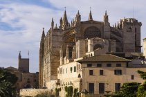Espanha, Maiorca, Palma, Catedral de La Seu durante o dia — Fotografia de Stock