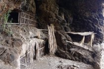 Spain, Canary Islands, La Palma, Cave Cuevas de Buracas near Las Tricias — Stock Photo