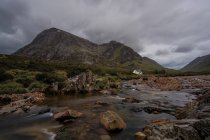 Великобританія, Шотландії, Глен Ради Європи, переглянути Buachaille Etive Mor — стокове фото