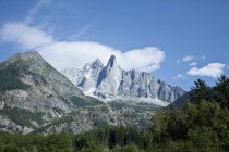 Francia, Veduta del Monte Bianco durante il giorno — Foto stock