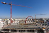Germany, Baden Wurttemberg, Ludwigsburg, Construction site during daytime — Stock Photo
