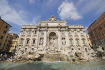 Europe, Italy, Rome, View of Trevi Fountain against sky — Stock Photo