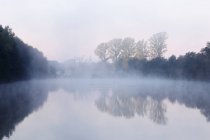 Oggy lac avec réfléchie tress — Photo de stock